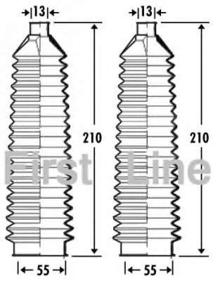 Пыльник, рулевое управление