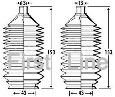 Пыльник, рулевое управление