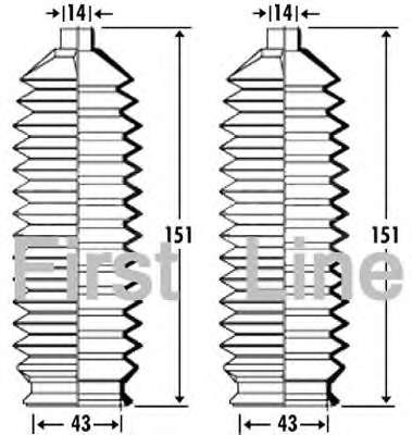 Пыльник, рулевое управление
