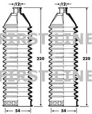 Пыльник, рулевое управление