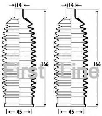 Пыльник, рулевое управление