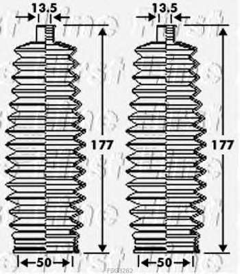 Пыльник, рулевое управление