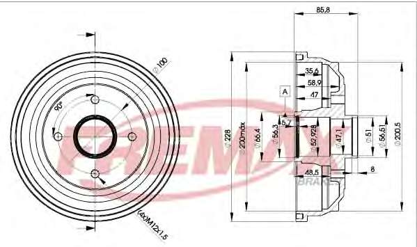 Тормозной барабан