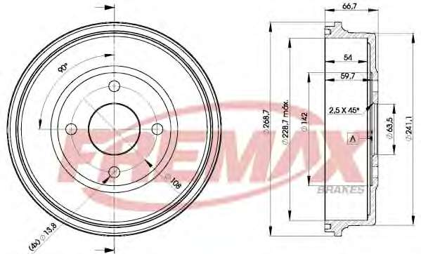Тормозной барабан