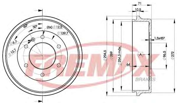 Тормозной барабан