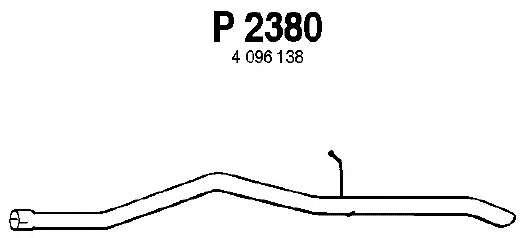 Труба выхлопного газа
