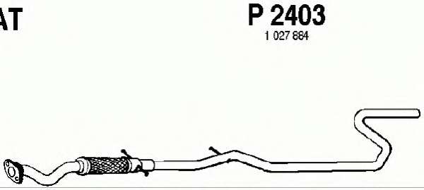 Труба выхлопного газа