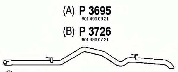 Труба выхлопного газа