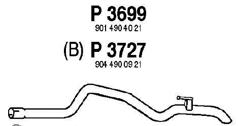 Труба выхлопного газа