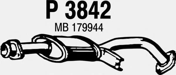 Средний глушитель выхлопных газов