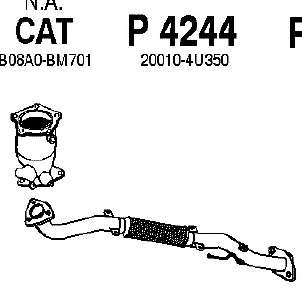 Труба выхлопного газа