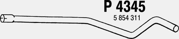 Труба выхлопного газа