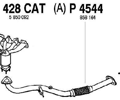 Труба выхлопного газа