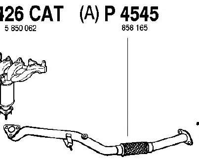 Труба выхлопного газа