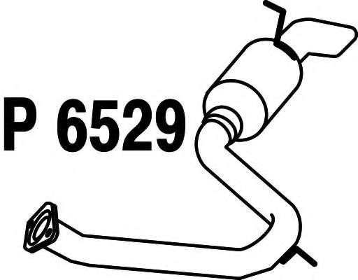 Глушитель выхлопных газов конечный