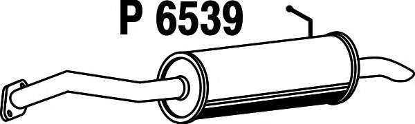 Глушитель выхлопных газов конечный