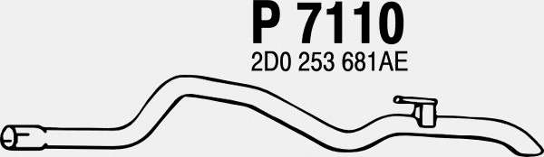 Труба выхлопного газа