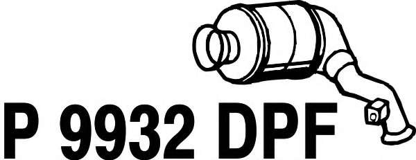 Сажевый / частичный фильтр, система выхлопа ОГ