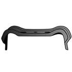 Кронштейн, труба выхлопного газа