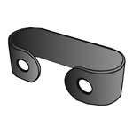 Кронштейн, труба выхлопного газа