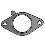 Прокладка, труба выхлопного газа