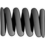 Пружина, труба выхлопного газа