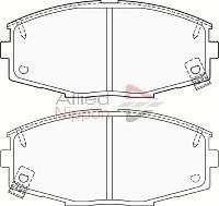 Комплект тормозных колодок, дисковый тормоз