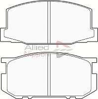 Комплект тормозных колодок, дисковый тормоз