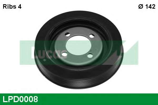 Ременный шкив, коленчатый вал