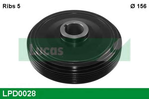 Ременный шкив, коленчатый вал