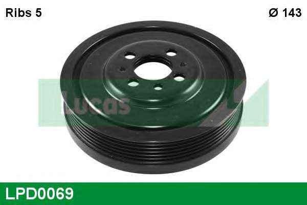 Ременный шкив, коленчатый вал