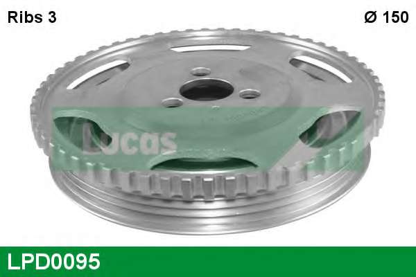 Ременный шкив, коленчатый вал