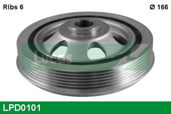 Ременный шкив, коленчатый вал