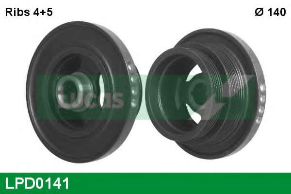 Ременный шкив, коленчатый вал