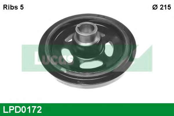 Ременный шкив, коленчатый вал