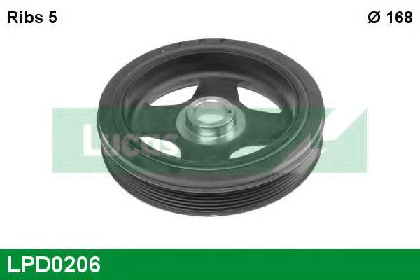 Ременный шкив, коленчатый вал