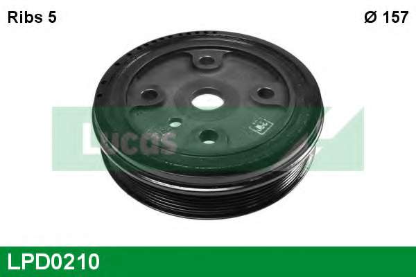 Ременный шкив, коленчатый вал