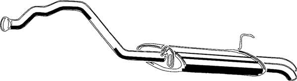 Глушитель выхлопных газов конечный