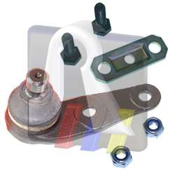 Опора кульова (передня/знизу/L) Audi 80/90 86-91 (d=17mm)