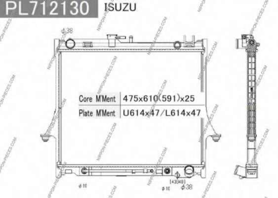 Радиатор, охлаждение двигателя