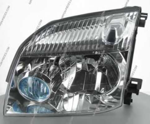 Вставка фары, основная фара