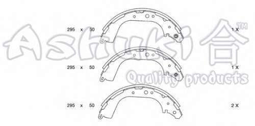 Комплект тормозных колодок