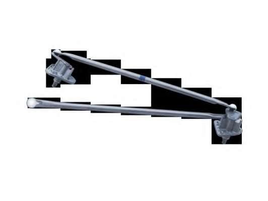 Система тяг и рычагов привода стеклоочистителя