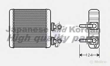 Теплообменник, отопление салона