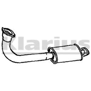 Предглушитель выхлопных газов