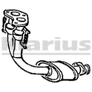Предглушитель выхлопных газов
