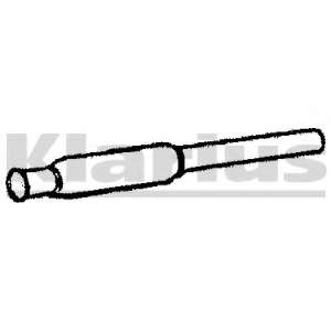 Средний глушитель выхлопных газов