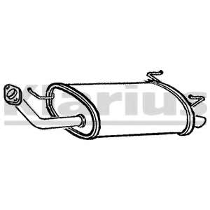 Глушитель выхлопных газов конечный