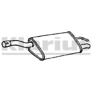 Глушитель выхлопных газов конечный