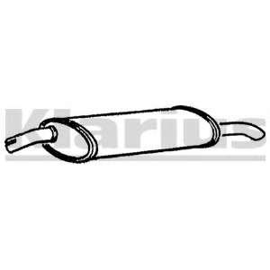 Глушитель выхлопных газов конечный